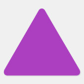 Lavender Triangle Sticker (Voorkant)