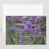 Lavender van de oceaan kaart (Voorkant / Achterkant)