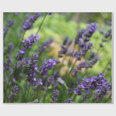 Lavender-veld Cadeaupapier (Vlak)