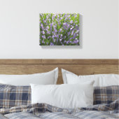 Lavender-veld Canvas Afdruk (Insitu (Slaapkamer))