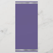 Lavender violet fleur sauvage printemps Menu de ma (Dos)