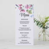 Lavender violet fleur sauvage printemps Menu de ma (Debout devant)
