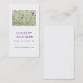 Lavender Visitekaartje (Voorkant / Achterkant)