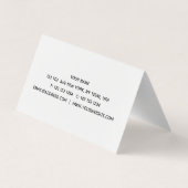 Lavender Visitekaartjes (Achterkant)