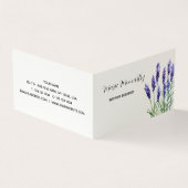 Lavender Visitekaartjes (Buitenkant)