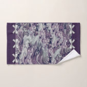 Lavender voor handdoekset en borden gepersonalisee bad handdoek (Handdoek)