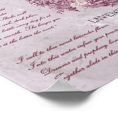 LAVENDER WATER COLOGNE POSTER (Hoek)