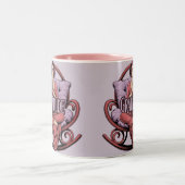 Lavender Wine Affirmation Meditation Mug (Centre)