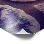 Lavenderbloem Foto Afdruk (Hoek)