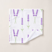 Lavenderbloemen Zwellensstel Bad Handdoek (Wasdoekje)
