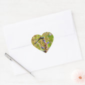 Lavenderbloemlibrie Hart Sticker (Envelop)