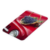 Lavenderbundels rusten op oude boerderijen bestelw magneet (Linkerzijde)