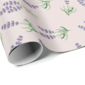 Lavenderpatroon Cadeaupapier (Rol Hoek)