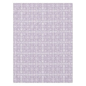 Lavenderscrollpatroon Tafelkleed (Voorkant)