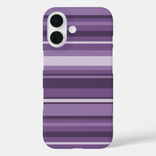 Lavenderstrepen iPhone 16 Hoesje