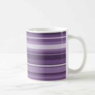 Lavenderstrepen Koffiemok