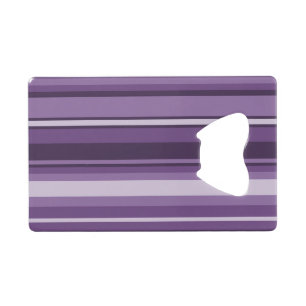 Lavenderstrepen Kredietkaart Flessenopener