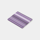 Lavenderstrepen Post-it® Notes (Schuin)