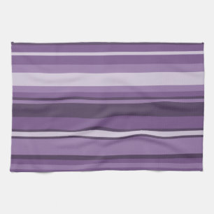 Lavenderstrepen Theedoek
