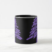 Lavenderstructuur Doodle V4.0 Mok (Midden)