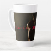 "L'avènement des vampires Queer" Latte Mug (Angle gauche)