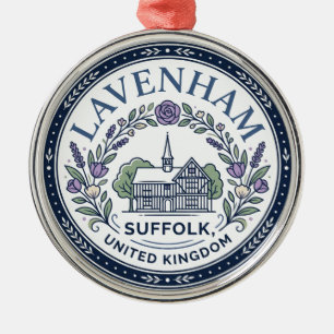 Lavenham Verenigd Koninkrijk Metalen Ornament