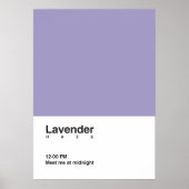 Lavenieslijm Poster (Voorkant)
