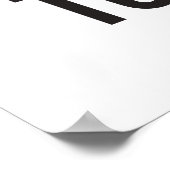 L'avenir - Affiche de citation inspirée blanche (Coin)