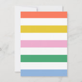 L'Avenir Coloré Semble Clair Faire-part Grad (Dos)