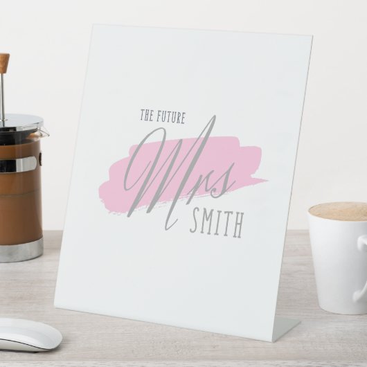 L'avenir de Mme Smith - Panneau de table (In SItu)