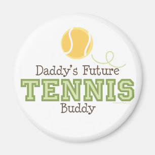 L'Avenir de papa Tennis Buddy Magnet