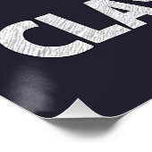 L'avenir du monde dans cette affiche en classe (Coin)