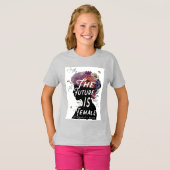 L'avenir est féminin - T-shirt junior (Devant entier)