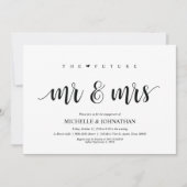 L'avenir M. et Mme, invitations du groupe de l'eng (Devant)