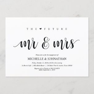 L'avenir M. et Mme, invitations du groupe de l'eng