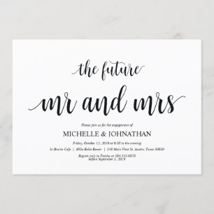 L'avenir M. et Mme, invitations du groupe de l'eng