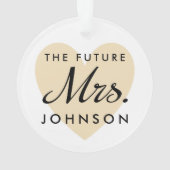 L'avenir Mme Heart et son nom (dos)