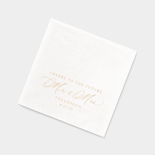 L'avenir Mr & Mrs Custom Engagement Party (Gauche)