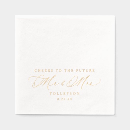 L'avenir Mr & Mrs Custom Engagement Party (Recto)