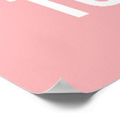 L'avenir - Poster de citation Inspirationnelle ros (Coin)