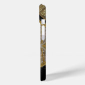 Laventel Elegant Monogram Case-Mate iPhone Case (Achterkant / Links)