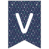 L'aventure attend la bannière de baby shower (Troisième drapeau)