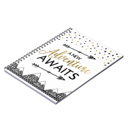 L'aventure attend le carnet (Côté gauche)