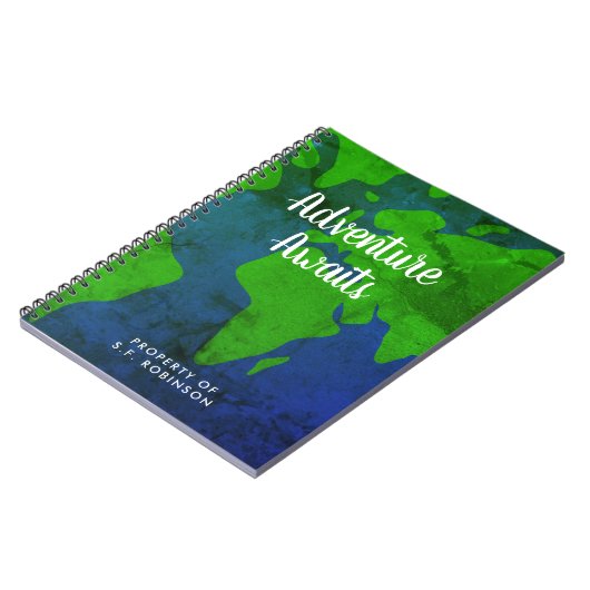 L'aventure attend le carnet fait sur commande de (Côté gauche)