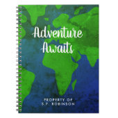 L'aventure attend le carnet fait sur commande de (Devant)