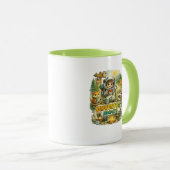 L'aventure Attend Tasse de Café de Camping Mignonn (Devant droit)