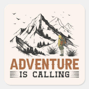 L'aventure c'est appeler des autocollants