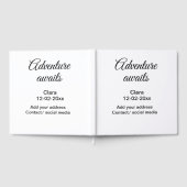 L'aventure commence ajouter nom date année lieu (Complet)