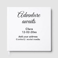 L'aventure commence ajouter nom date année lieu
