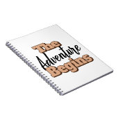 L'aventure commence Carnet photo spirale (Côté Droit)